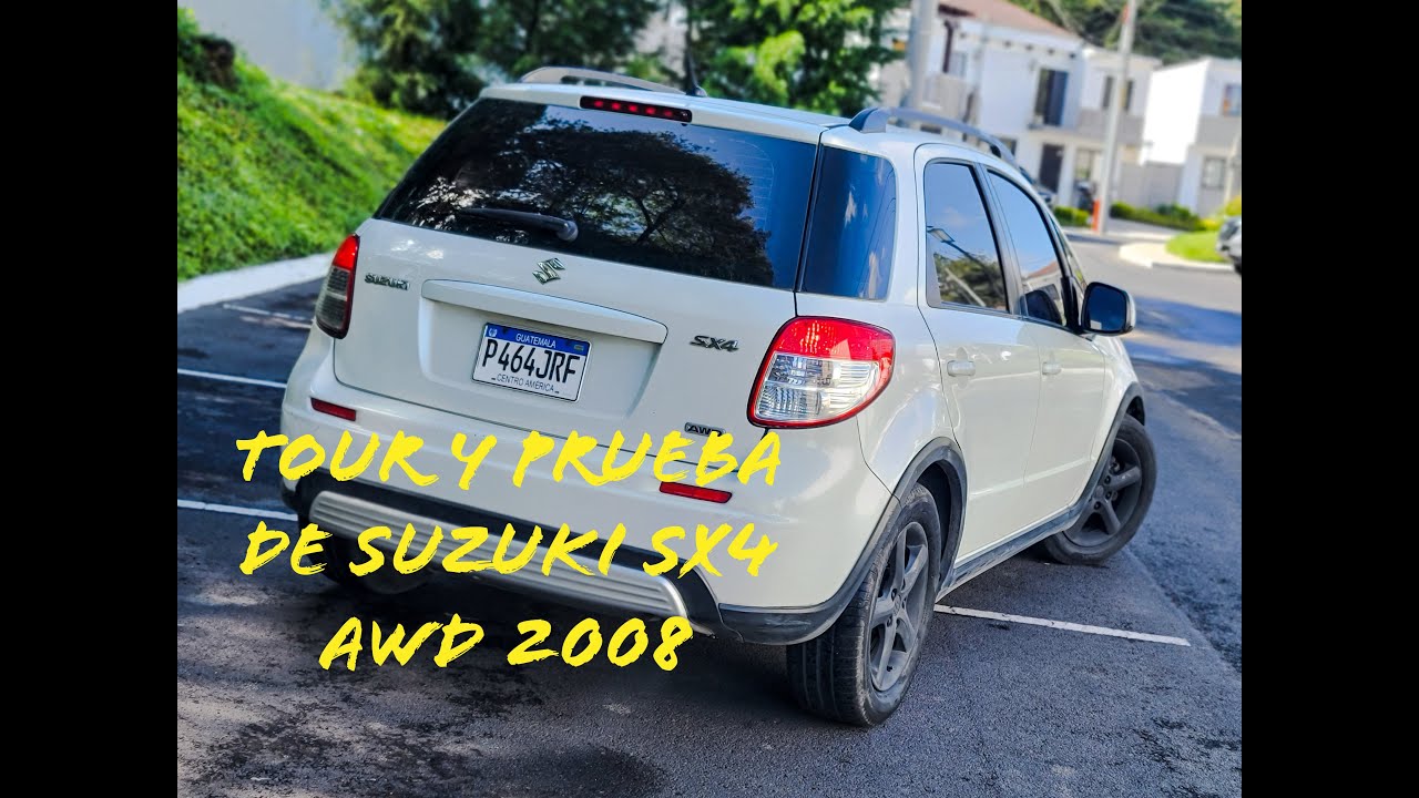 Tour y prueba de manejo de Suzuki SX4 AWD 2008