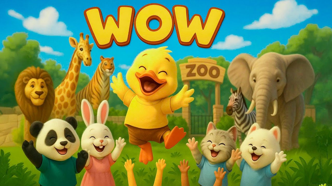 Little Duckling Goes on a Big Safari Adventure Full of Surprises 🐤🐘🌍