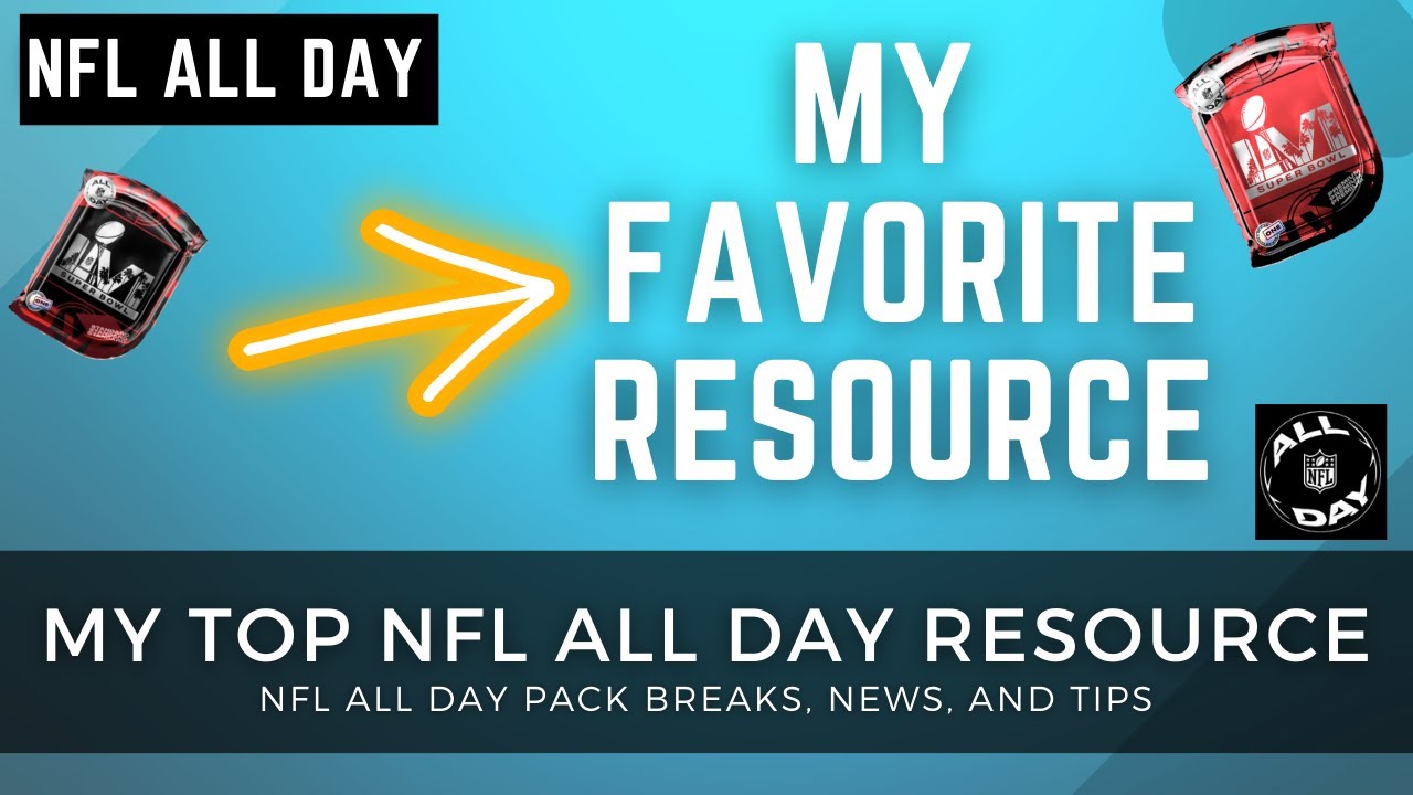 NFL All Day - Top Resource You Can't Live Without