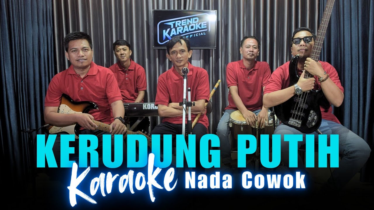 Karaoke Tanpa Vokal | KERUDUNG PUTIH - RHOMA IRAMA | Nada Cowok/Pria | Lirik & Musik Jernih