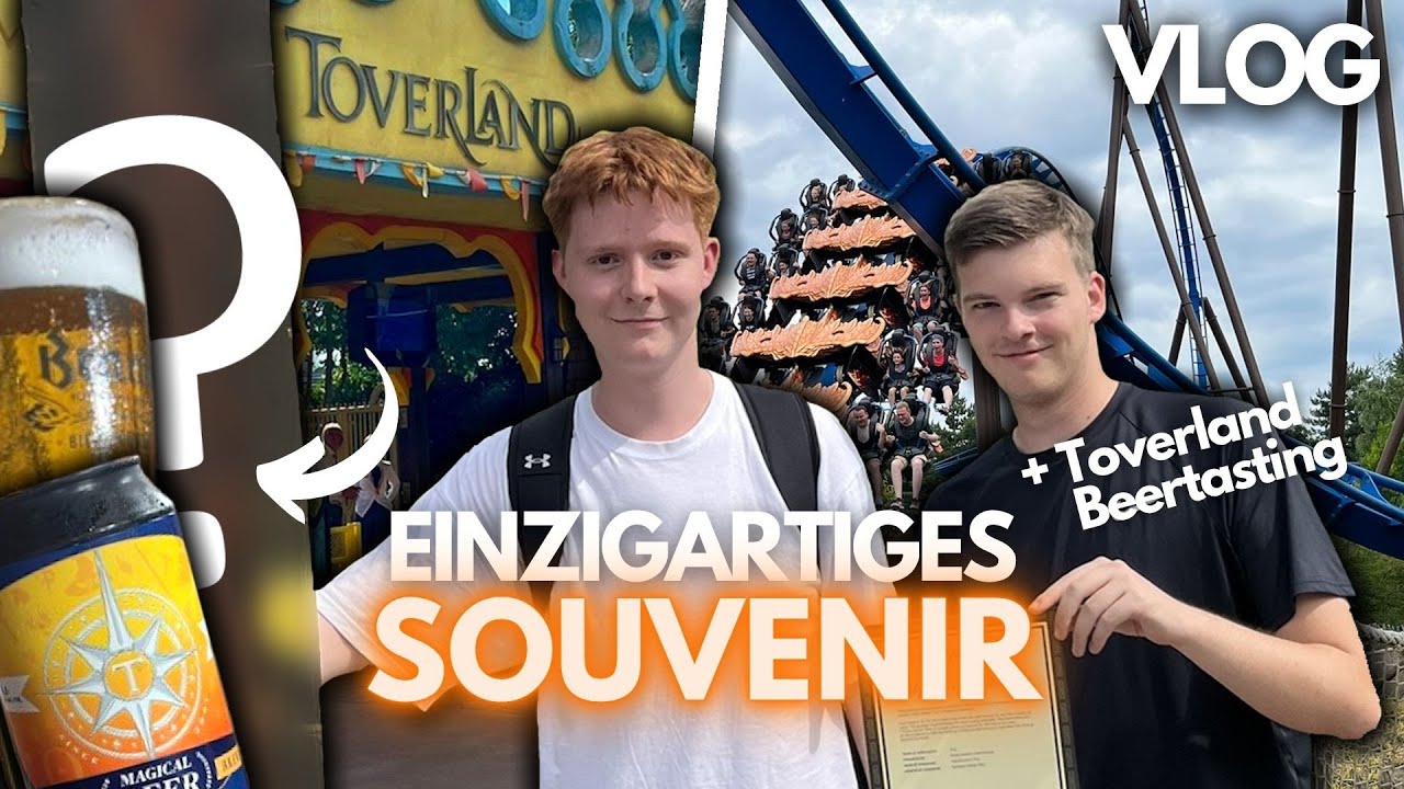 🫨 EXTREM SELTENES Souvenir! Von Biertasting bis Achterbahn 🍺 | Toverland Summer-Feelings | VLOG #29
