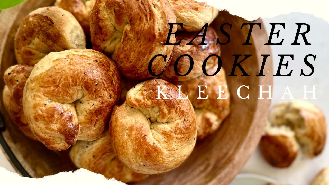 Easter Cookies Klechah (kleecha) klinjah Syrian Armenian  كليجه