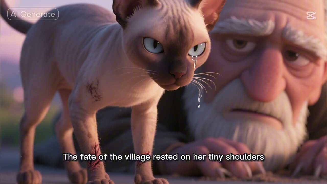 The Brave Kitten Who Took Her Father’s Place — A True Story of Courage