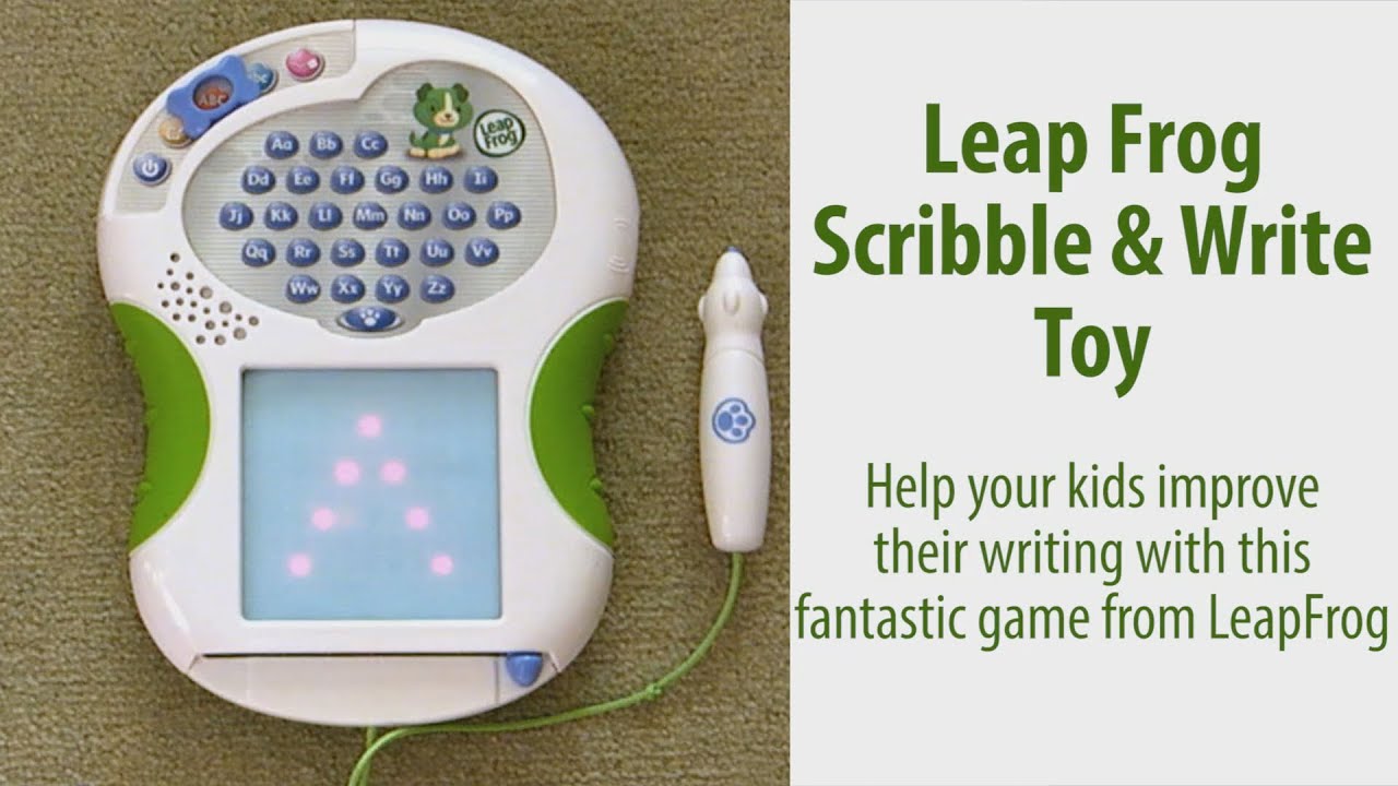 Leap Frog Scribble & Write Electronic Talk Toy