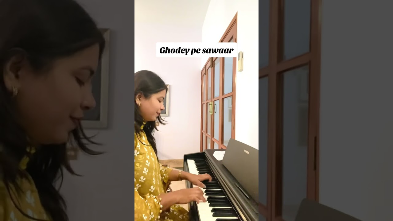 Ghodey Pe Sawaar &mdash; piano cover &mdash; Qala &mdash; Sireesha bhagavatula