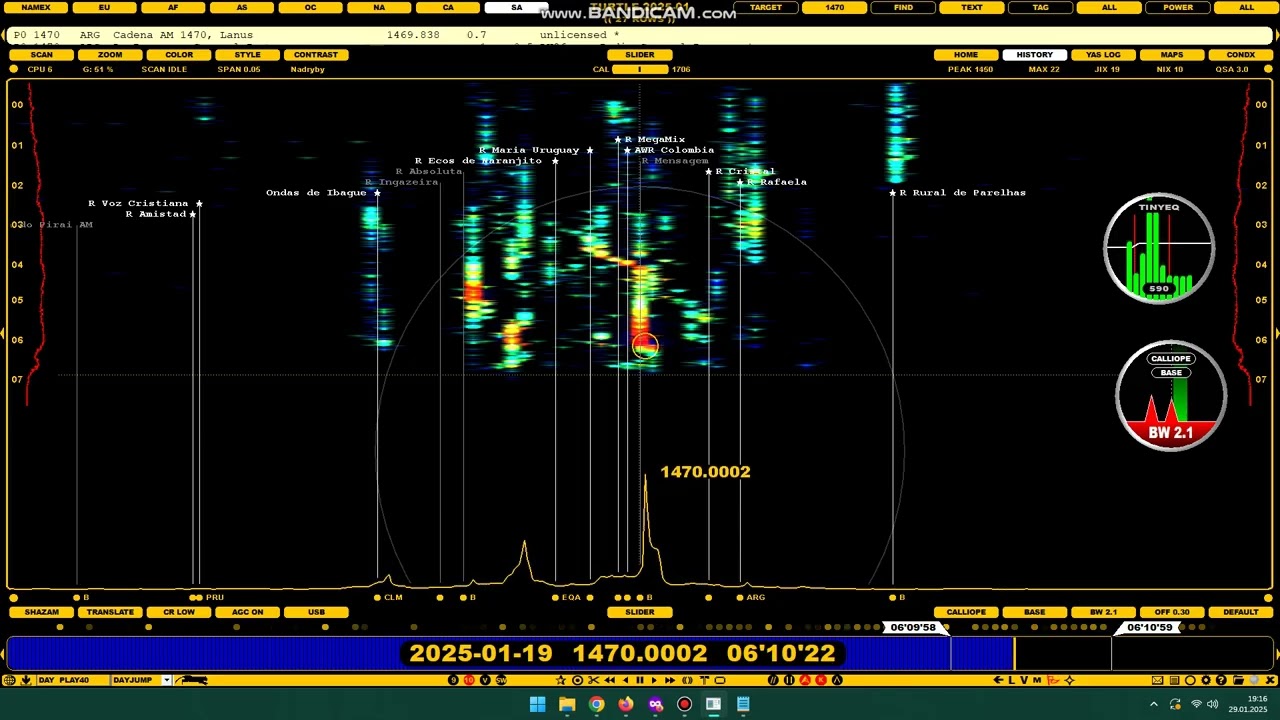 1470kHz AWR Colombia, Medell&iacute;n