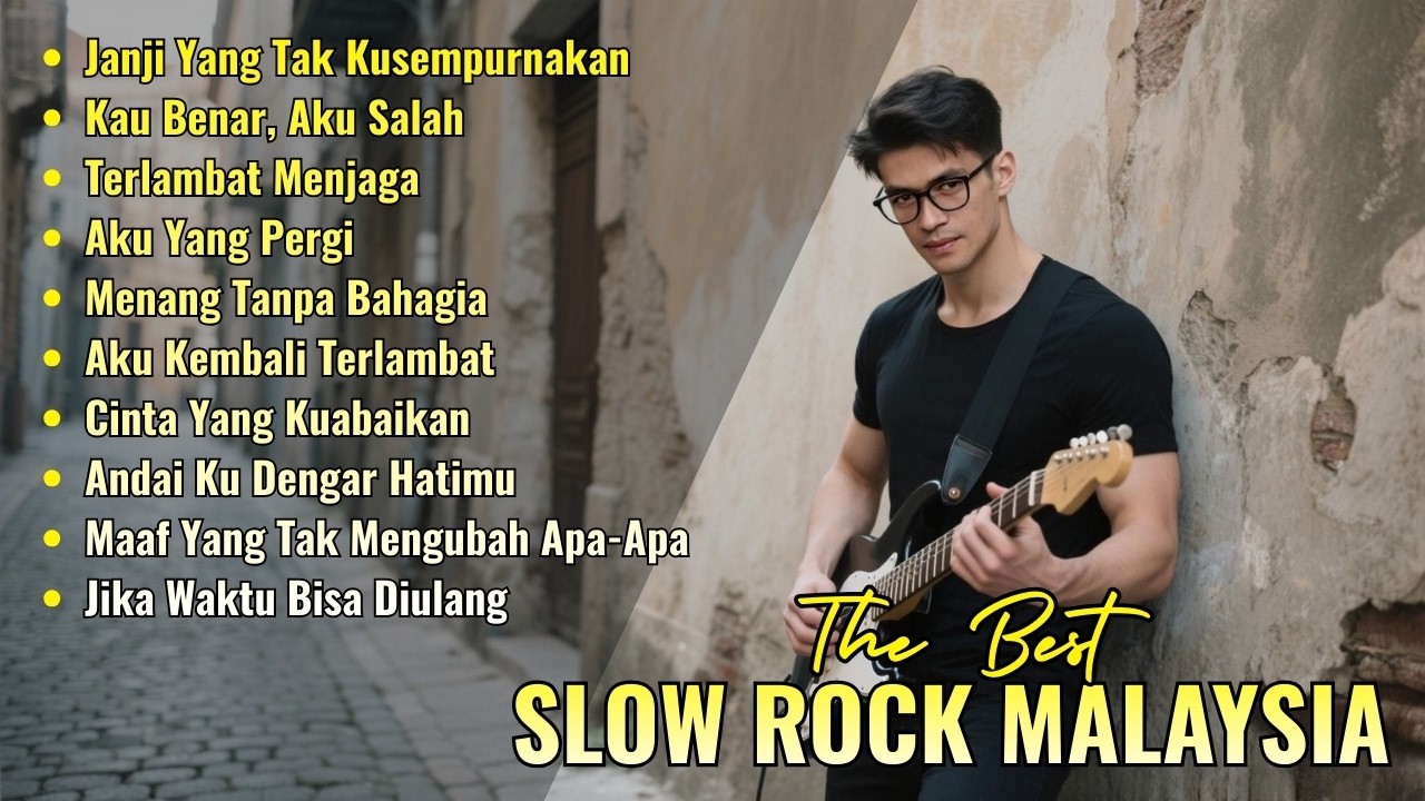 Slow Rock Malaysia Terpopuler: Tembang Nostalgia Abadi Paling Menyentuh Hati