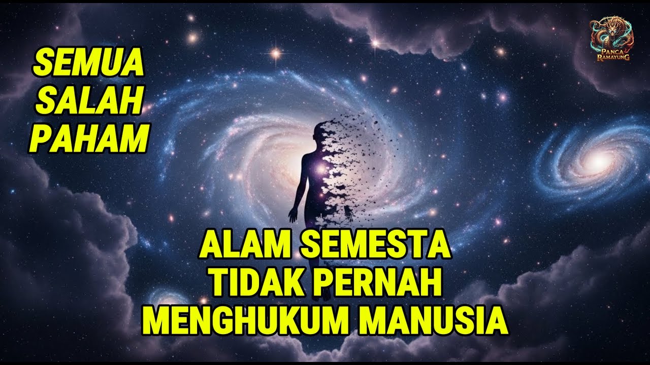 ALAM SEMESTA TIDAK PERNAH MENGHUKUM MANUSIA, Ini yang Sebenarnya Terjadi