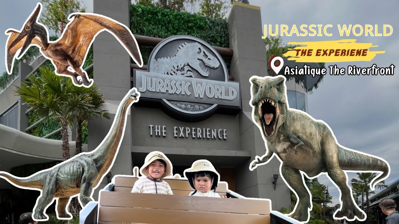 ภวินลลิล | ไดโนเสาร์บุกประเทศไทย Jurassic world the experiene #jurassicworld #ภวินลลิลพาเที่ยว 
