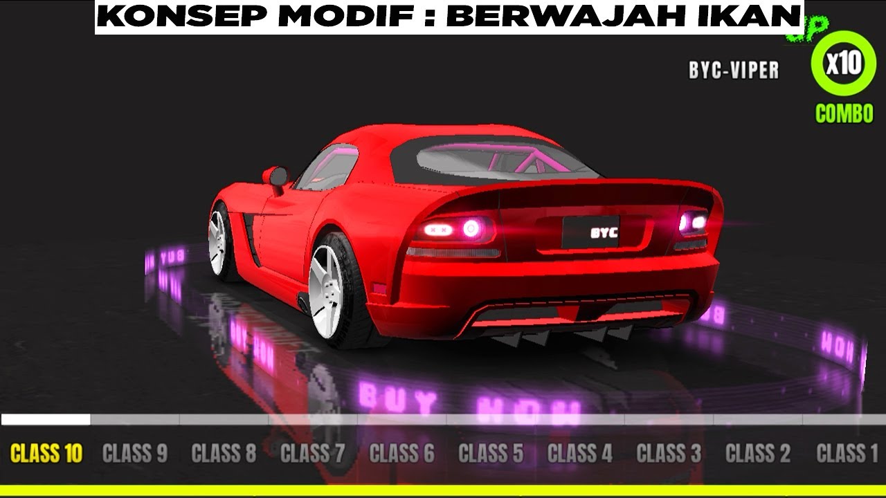 Modifikasi Mobil Dodge Viper Jadi Sangar Seperti Ikan Piranha 😂🤣 Project Drift 2.0 Indonesia