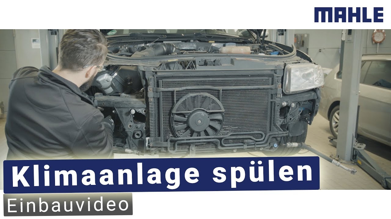 Klimaanlage spülen - MAHLE Einbauvideo