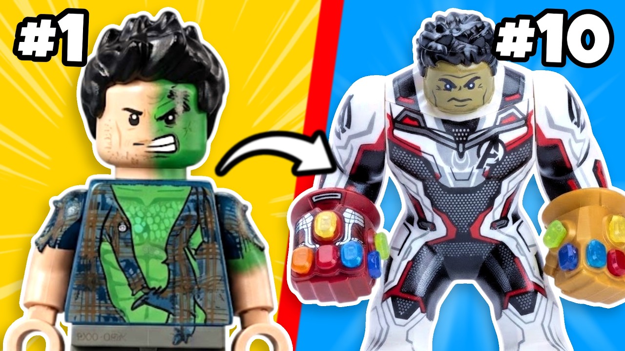 Я проверил ВСЕ LEGO-минифигурки Халка...