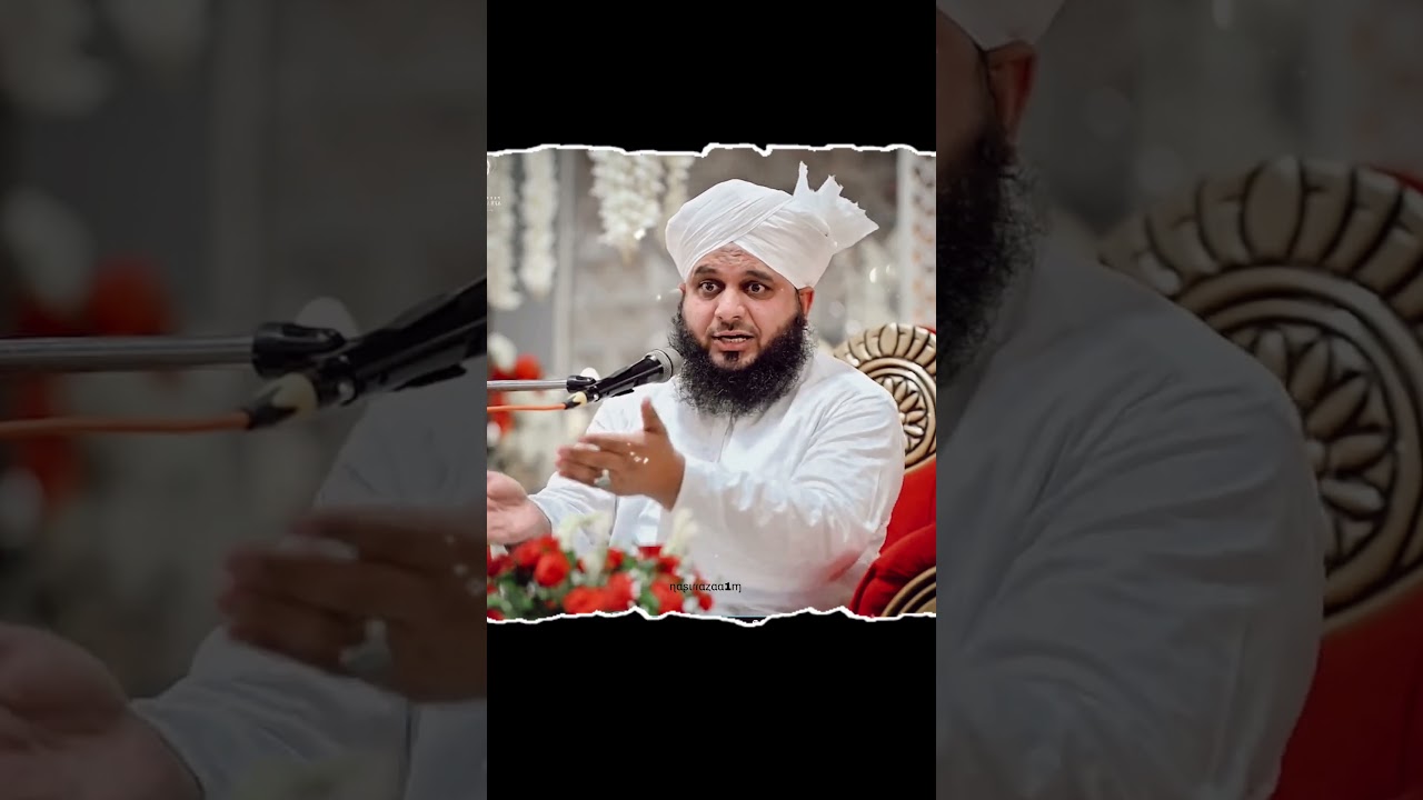 Bayan On Hajrat e Umar By Ajmal Raza Qadri From Pakistani scholar and lecturer 🥀 | #taqreer #shorts