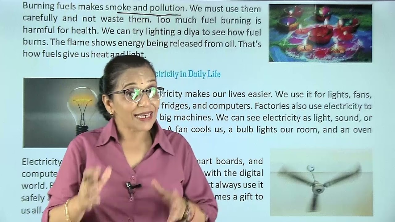 Ch 7 | Jophiel Books | EVS | Class 05 | Energy - How Things Work | For children
