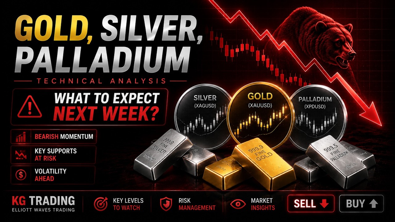 GOLD, SILVER, PALLADIUM | DAILY ANALYSIS: DOWNTREND CONTINUES?!