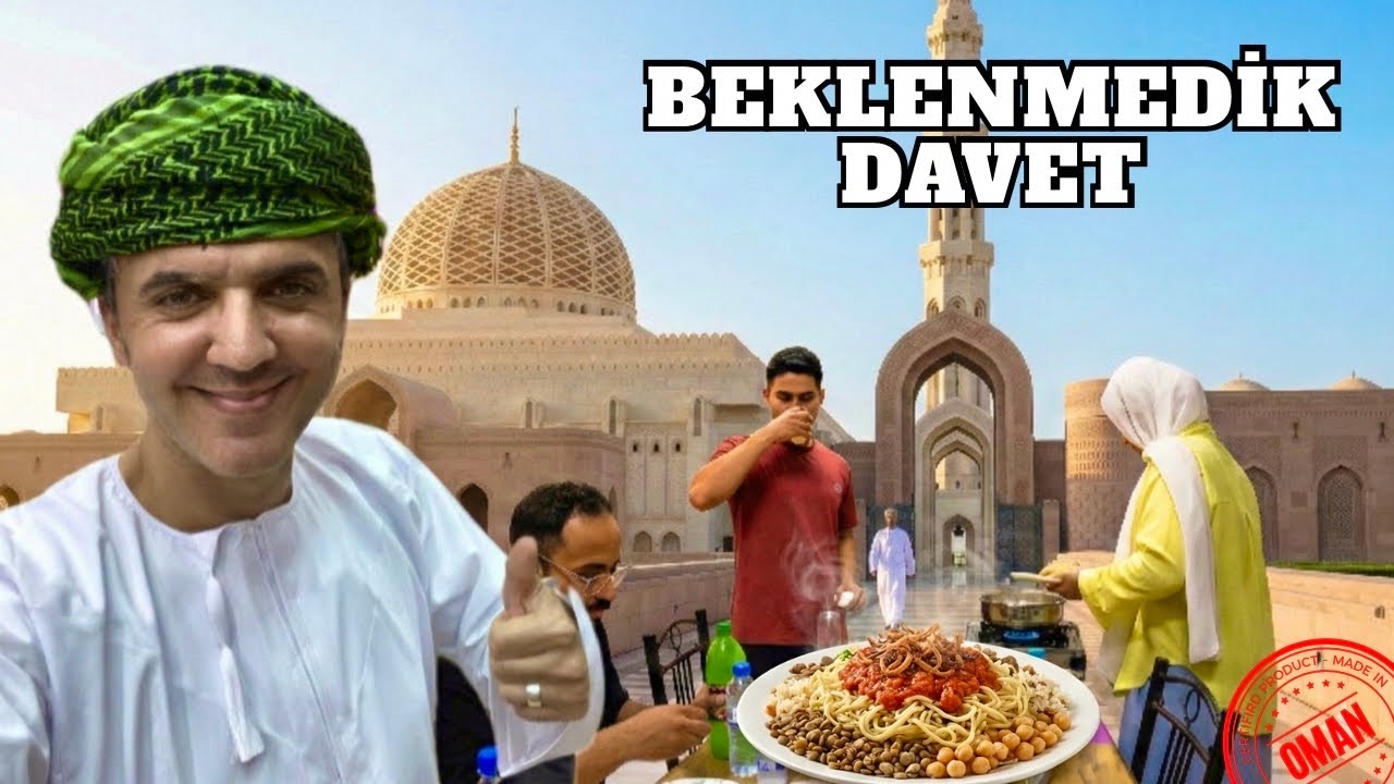 UMMAN'DA HİÇ BEKLEMEDİĞİM DAVET! | Mısırlı Arkadaşın Sofrası