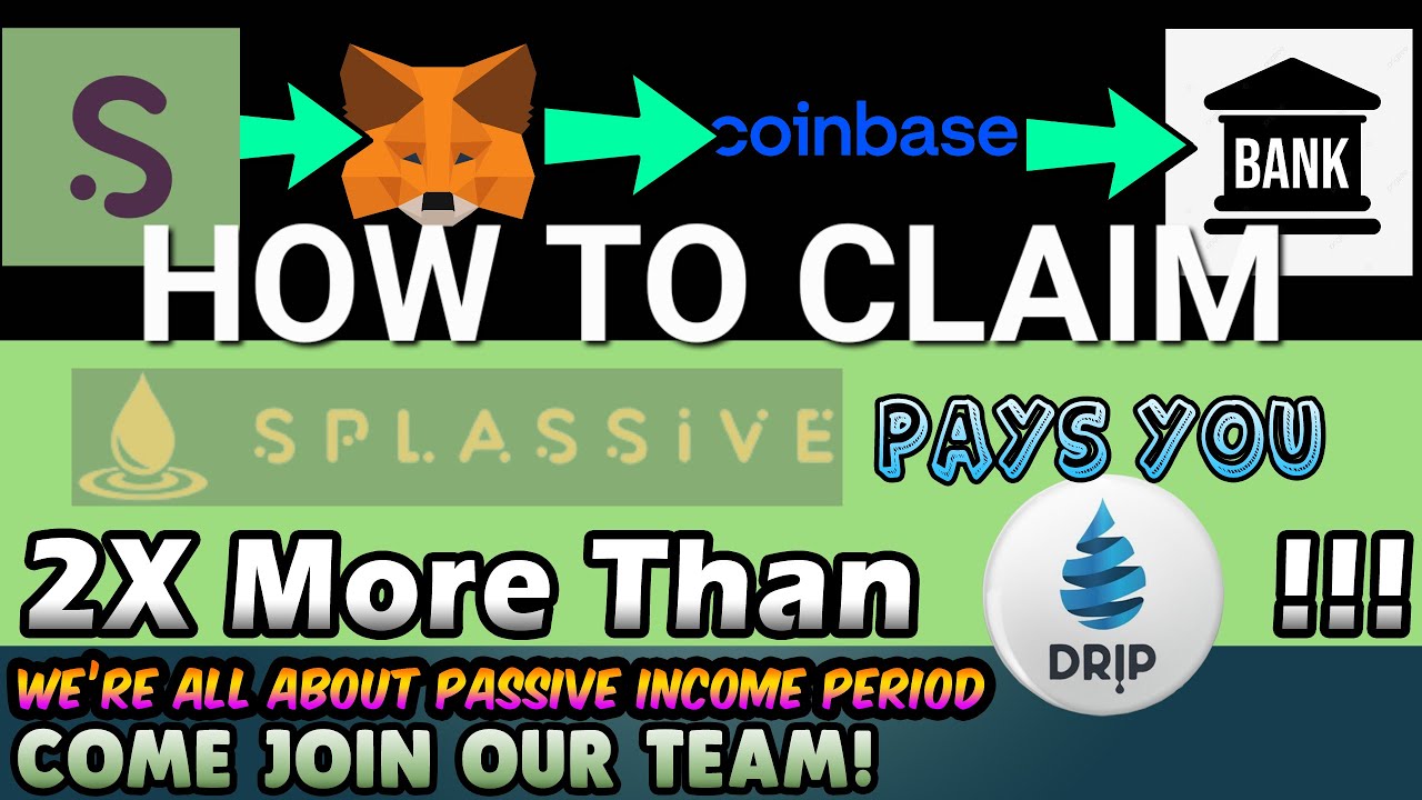 HOW TO CLAIM STEP BY STEP SPLASSIVE SPLASH NETWORK 2% DAILY JOIN OUR TEAM 4 DAILY AIRDROPS PASSIVE