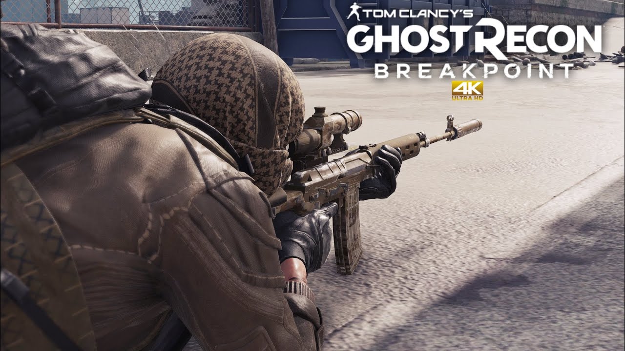 Ghost Recon Breakpoint - Insurgent Sniper - Solo - 4K