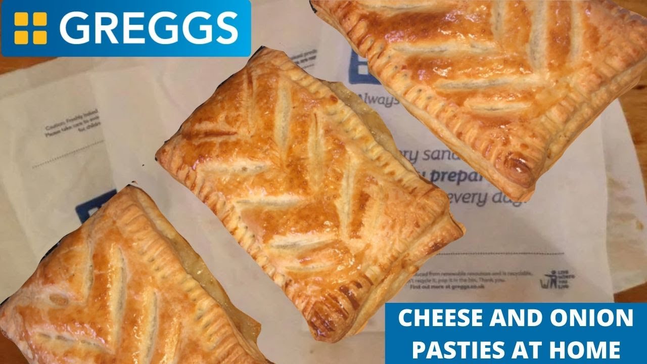 Рецепт домашнего пирожка с сыром и луком от Greggs - от Iqrah's Kitchen