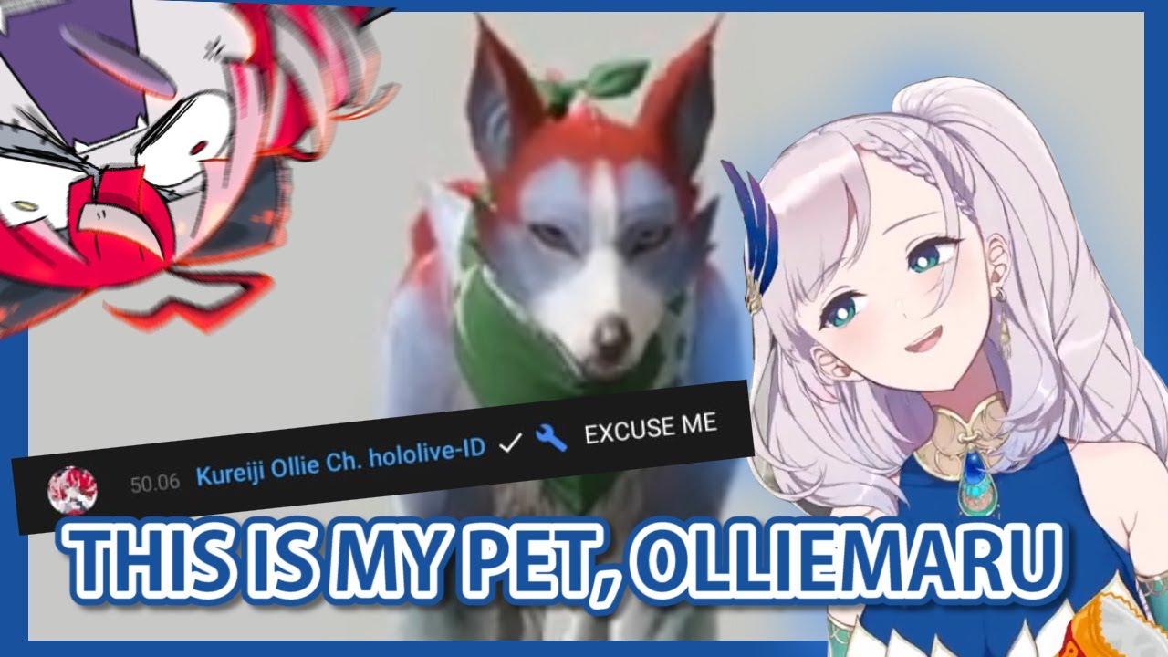 Reine named her pet Olliemaru and it resembled Ollie