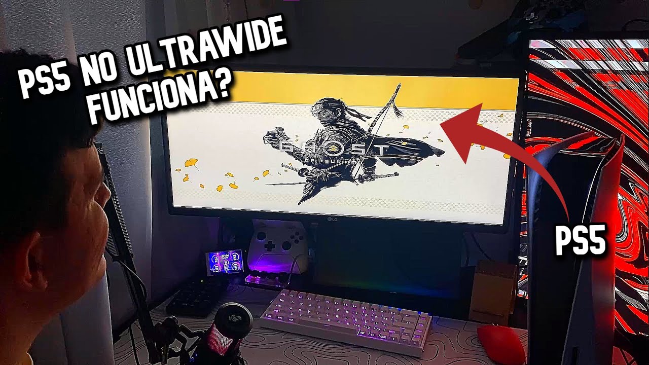 PS5 no ULTRAWIDE?! Funciona ou é Frustração?