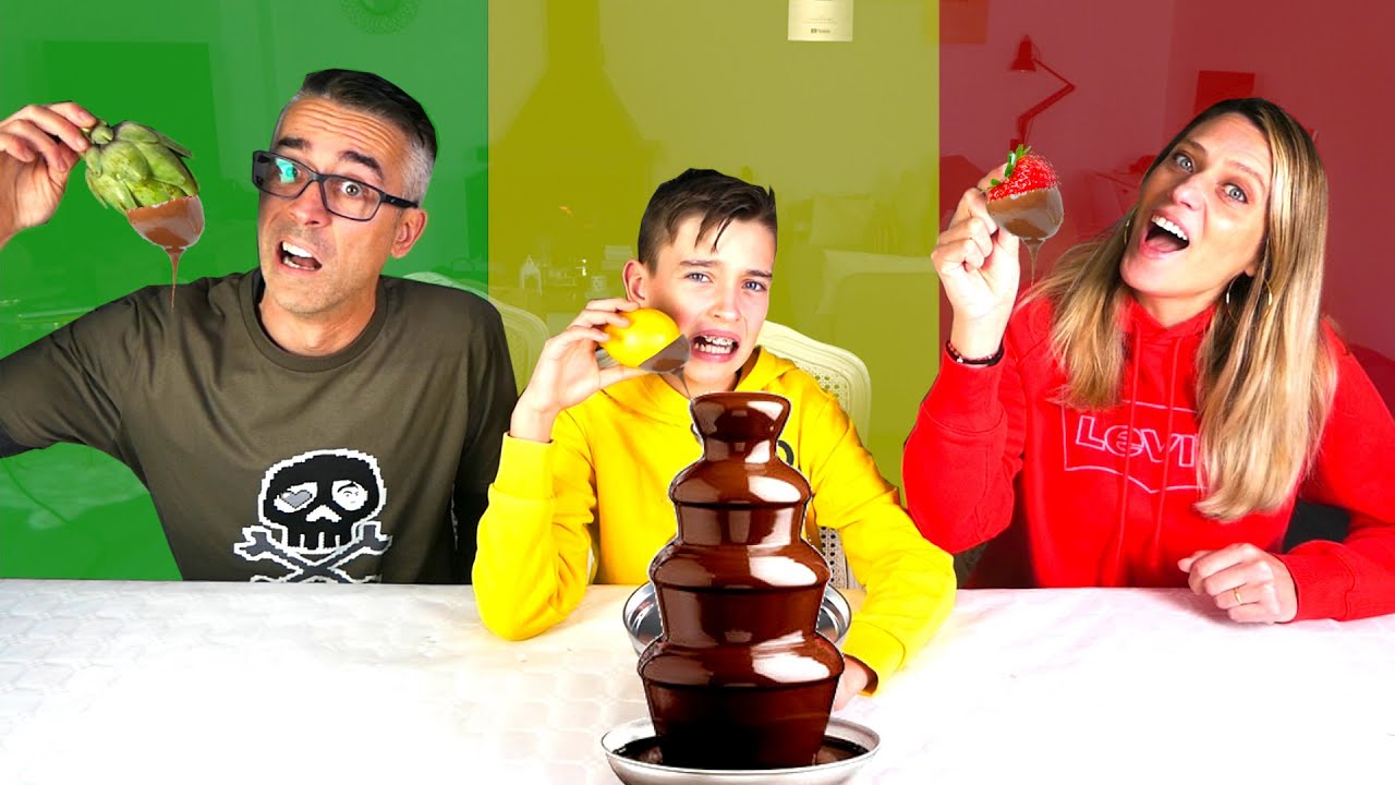 RETO FONDUE CHOCOLATE CHALLENGE DE UN COLOR