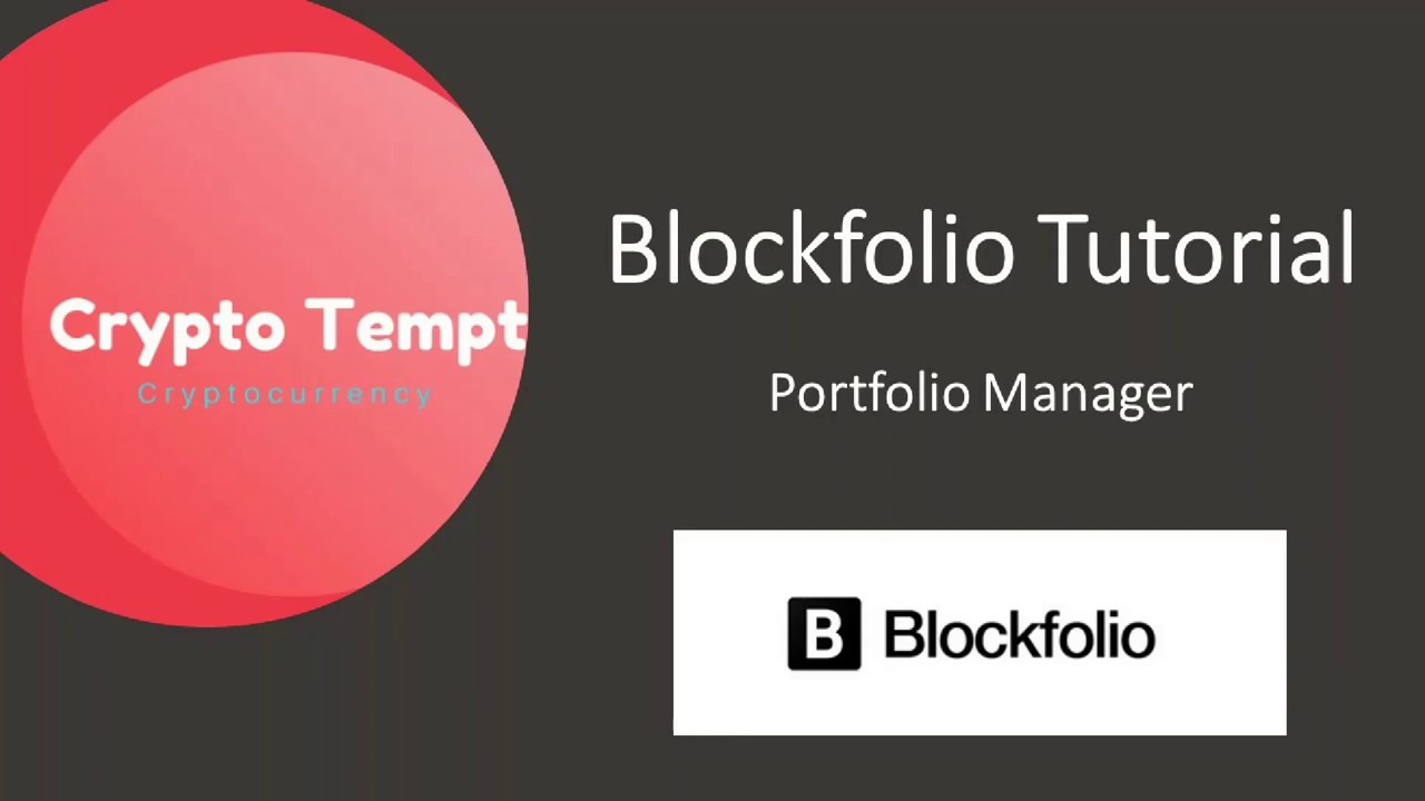 Blockfolio Tutorial - Beginners guide 2018