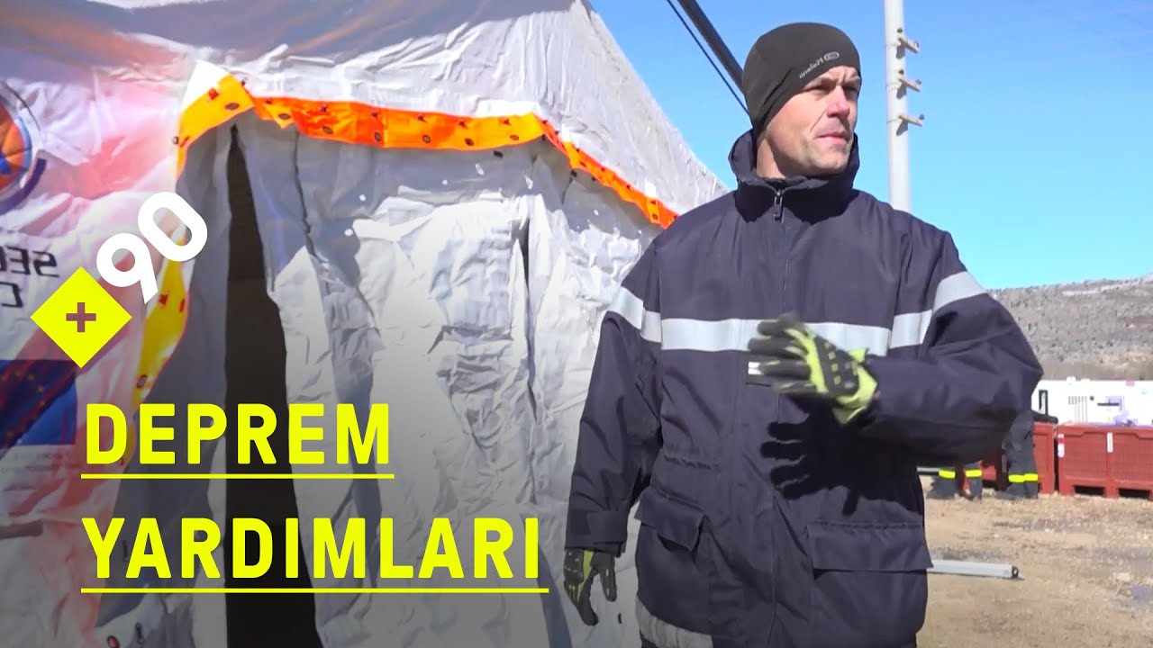 Uluslararası deprem yardımı: Sahra hastanesi | 