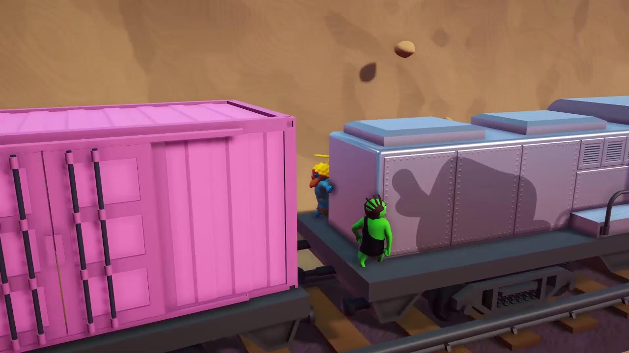 まさかのタイマン!?[gang beasts]