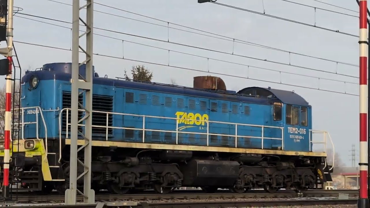Rozruch TEM2-016 Tabor Rail