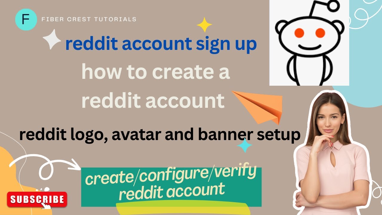 How to create a reddit account | Reddit logo and banner setup | reddit account sign up
