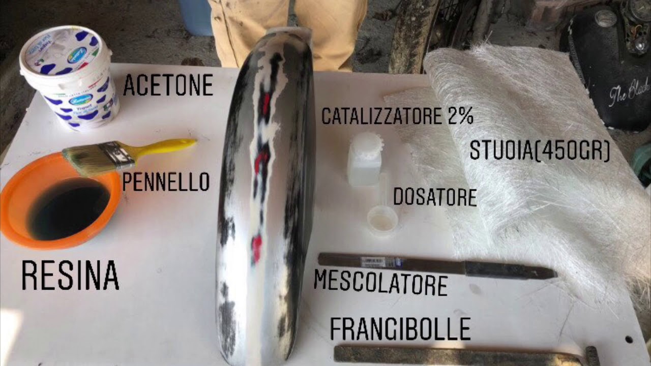 TUTORIAL: Come Realizzare Stampo Vetroresina Parafango Fai DaTe