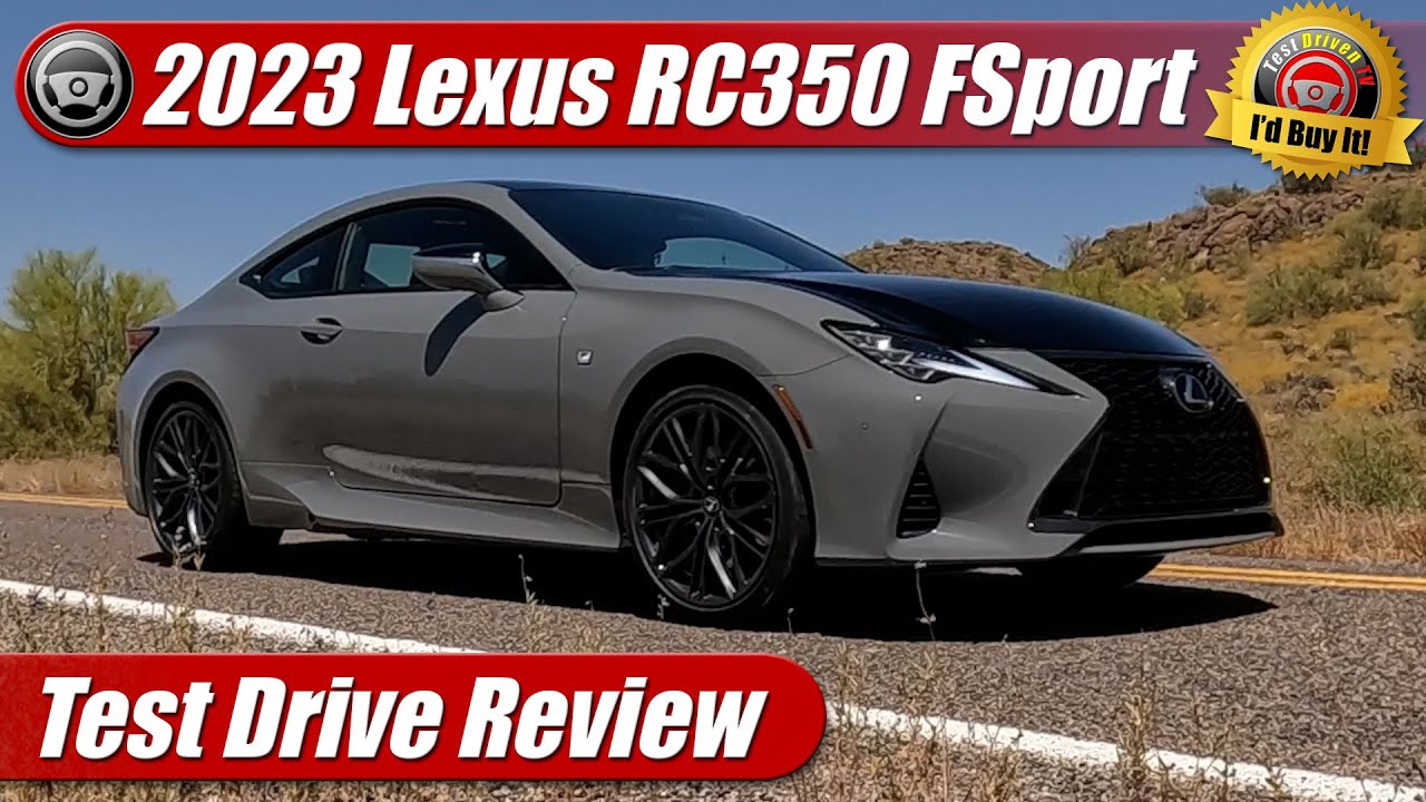 2023 Lexus RC350 FSport AWD: Test Drive Review