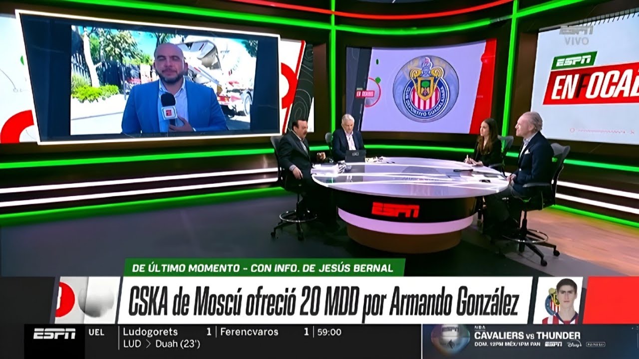 Reporte De Chivas : OSKA de Moscú ofreció 20 MDD por Armando González | CRUZ AZUL vs Chivas 
