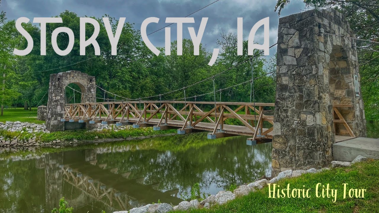 Story City, IA  | A 4K City Walking Tour