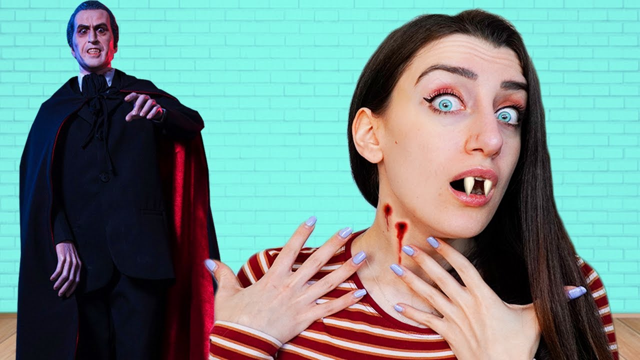 UN VAMPIRO MI HA MORSA!!TRASFORMAZIONE IN VAMPIRO!!*STORIE PAUROSE*