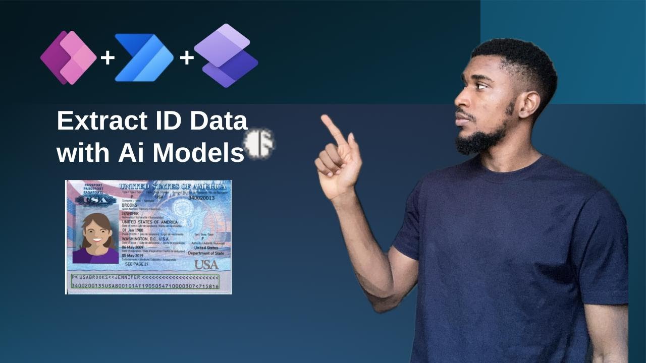 Extracting ID Data with Ai in Power Apps, Power Automate, and Power Pages