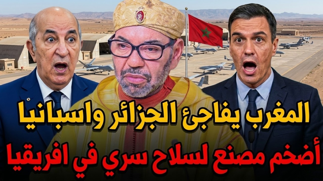 المغرب يُرعب خصومه 😱 أسرار أول وأضخم مصنع طائرات مسيرة درونز في المملكة! 🚨