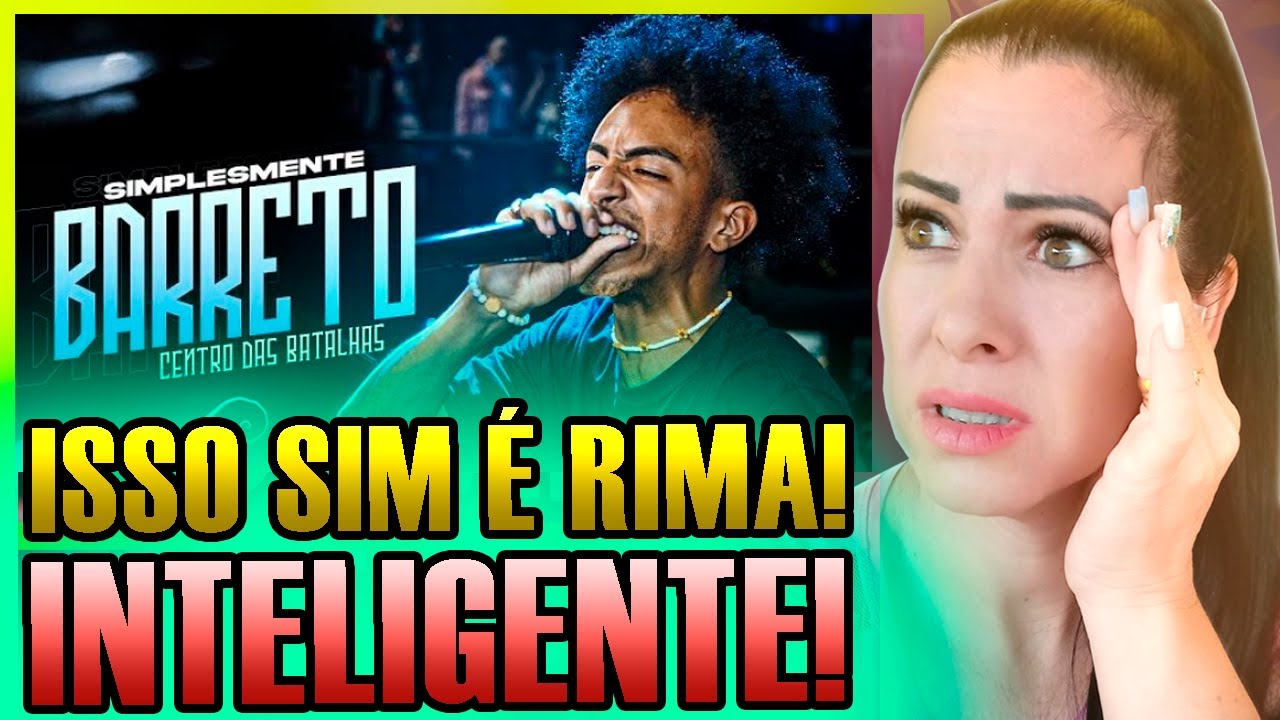 MÃE EVANGÉLICA REACT SIMPLESMENTE BARRETO! 🌻 REACT BATALHA DE RIMA