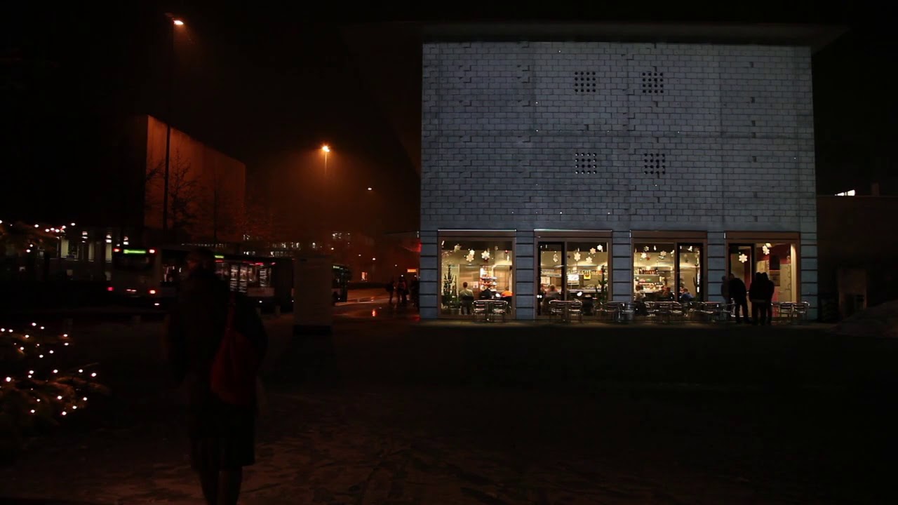 Science City Christmas Projections 2012