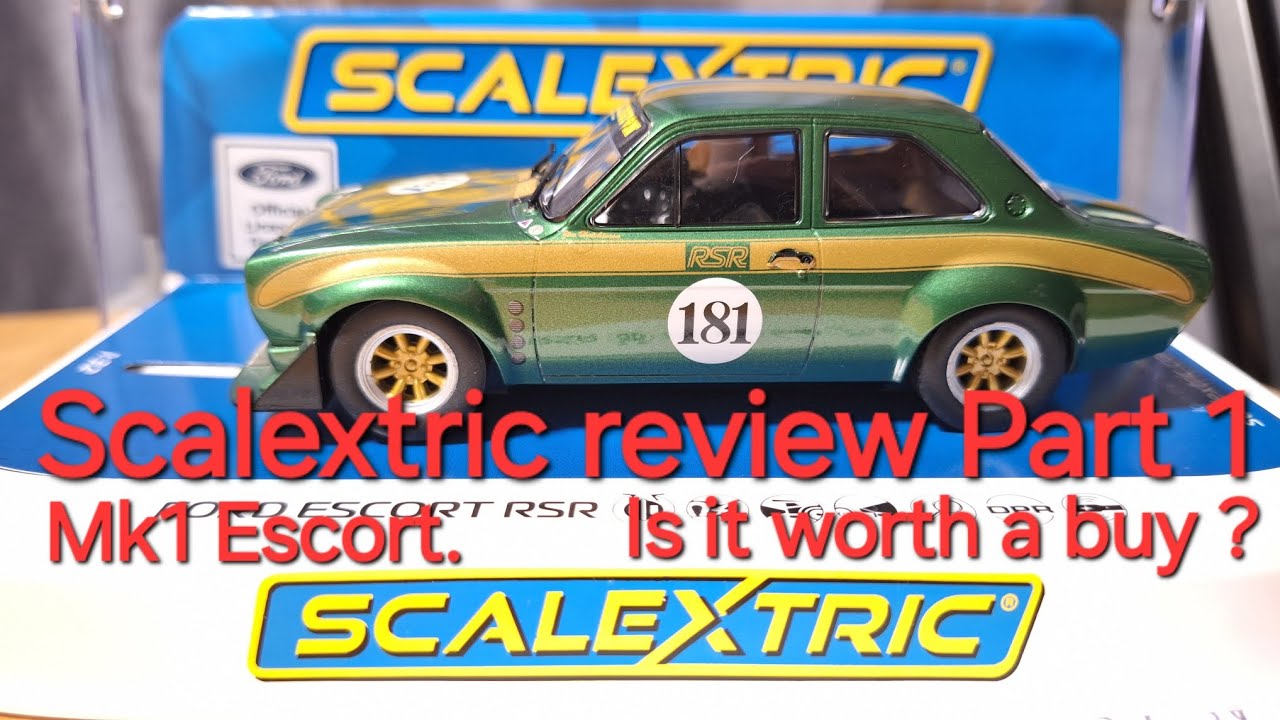 Scalextric Ford Escort Mk1 review #scalextric #slotcars #slotcar #slotcarsareback #slotracing #toys