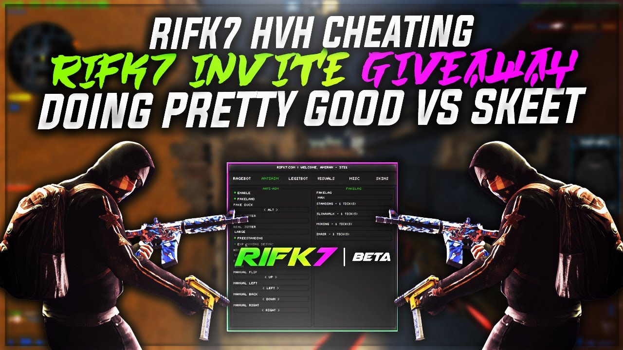 RIFK7 INVITE GIVEAWAY | RIFK7 | CSGO NON PRIME HVH #2
