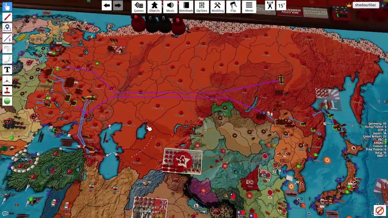 Comintern - July '40 (T9) - Operation Zipper