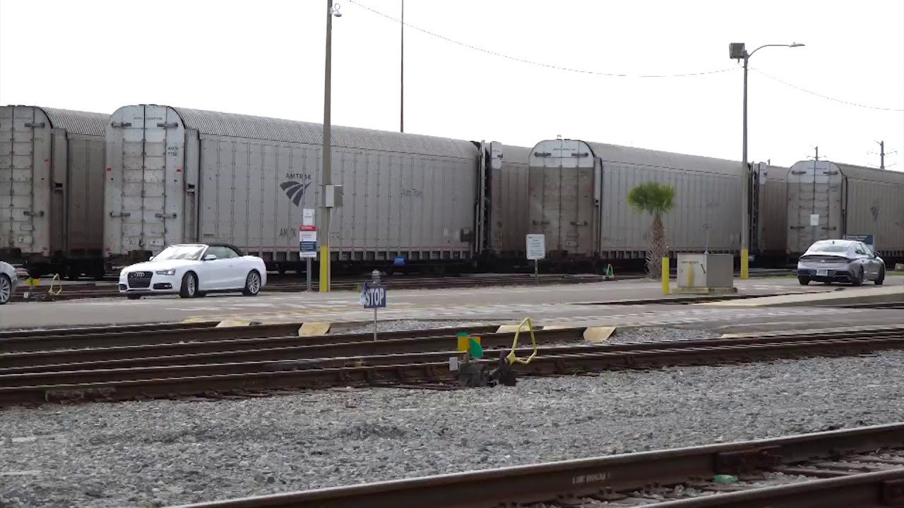 Компания Amtrak отменила рейсы Auto Train и пассажирских поездов во Флориде из-за лесных пожаров ...