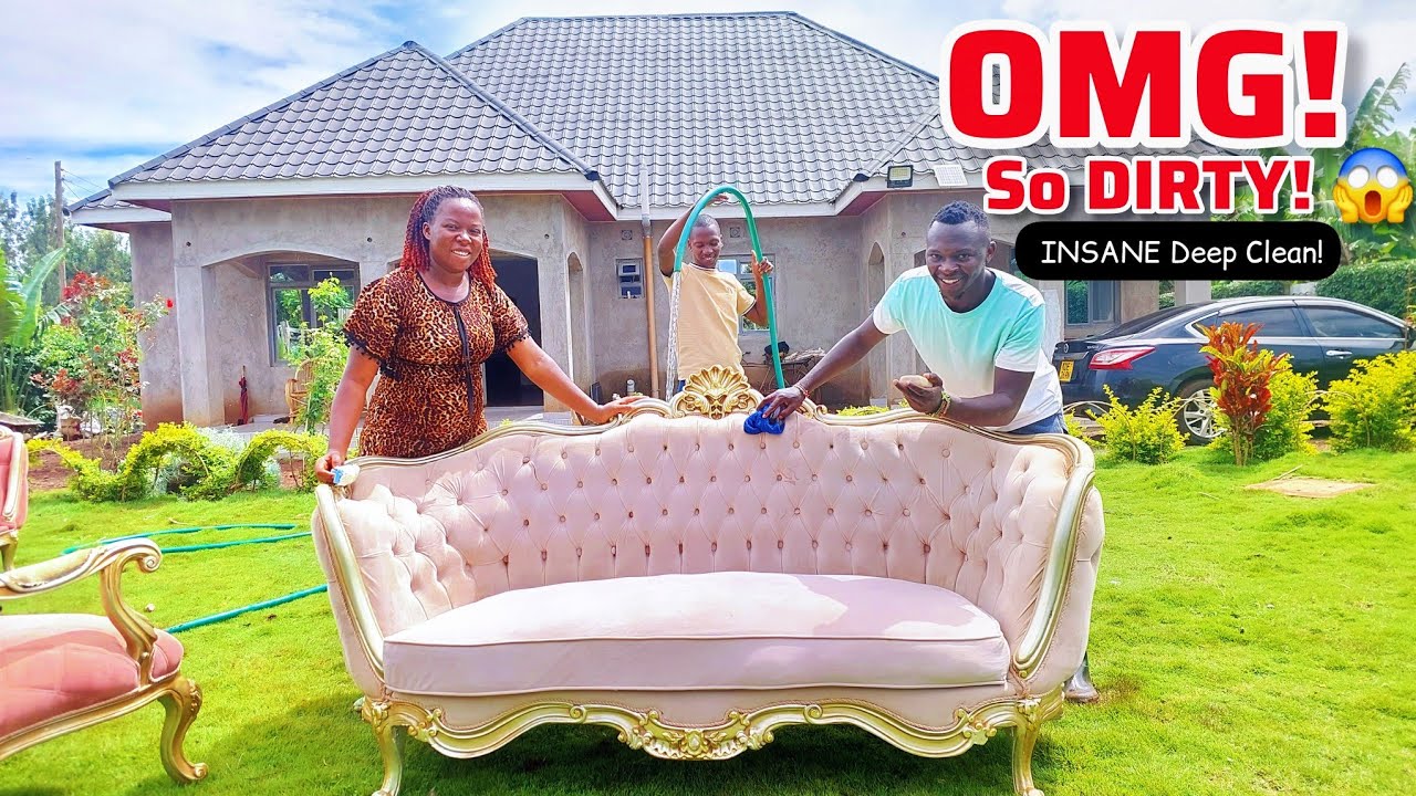 INSANE Couch Cleaning + NEW Look of Our Dream Home & Garden! 😱✨Life in countryside after relocating