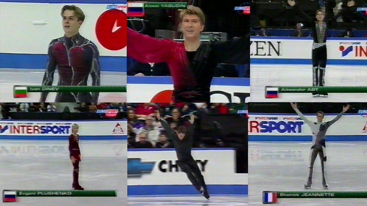 Men's Short Program Set ⛸ 2001 World Figure Skating [UK 📺] (no marks)