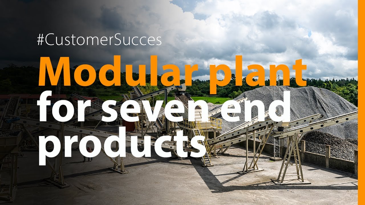 The Aggregates, Odisha trusts Metso’s modular plant with its seven product variations