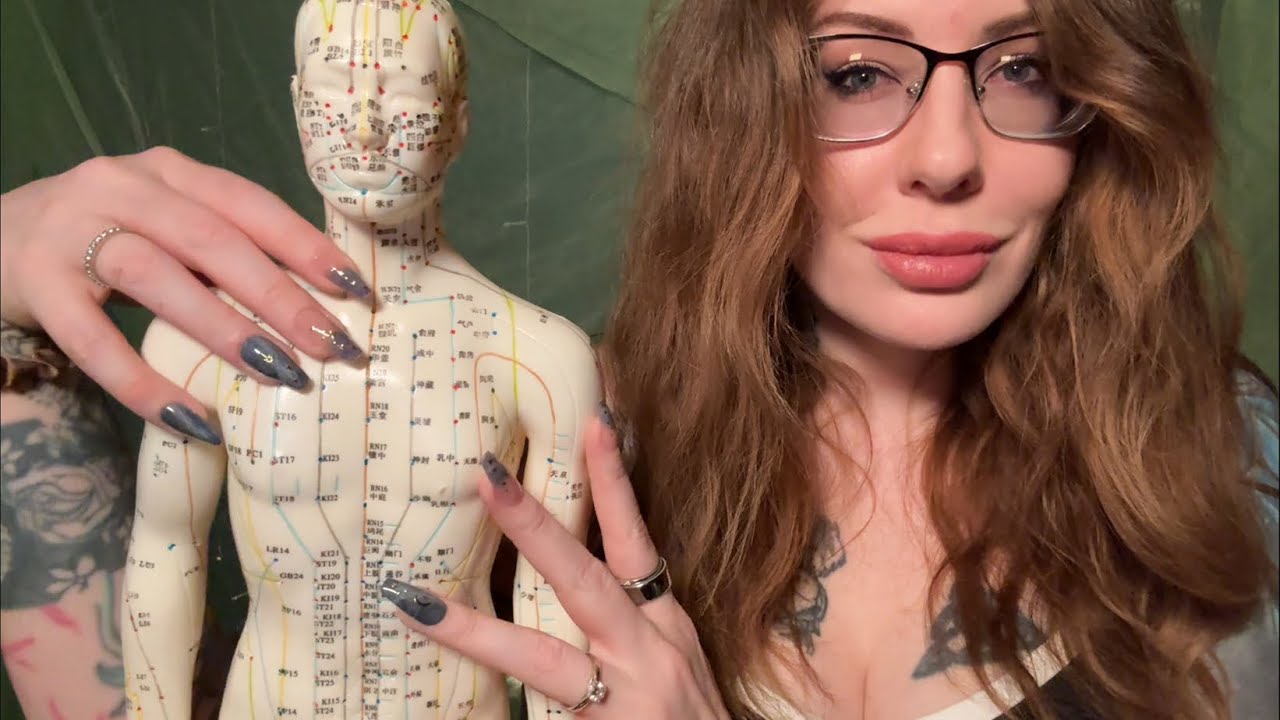 ASMR TADS Doll Massage (longgg nails)