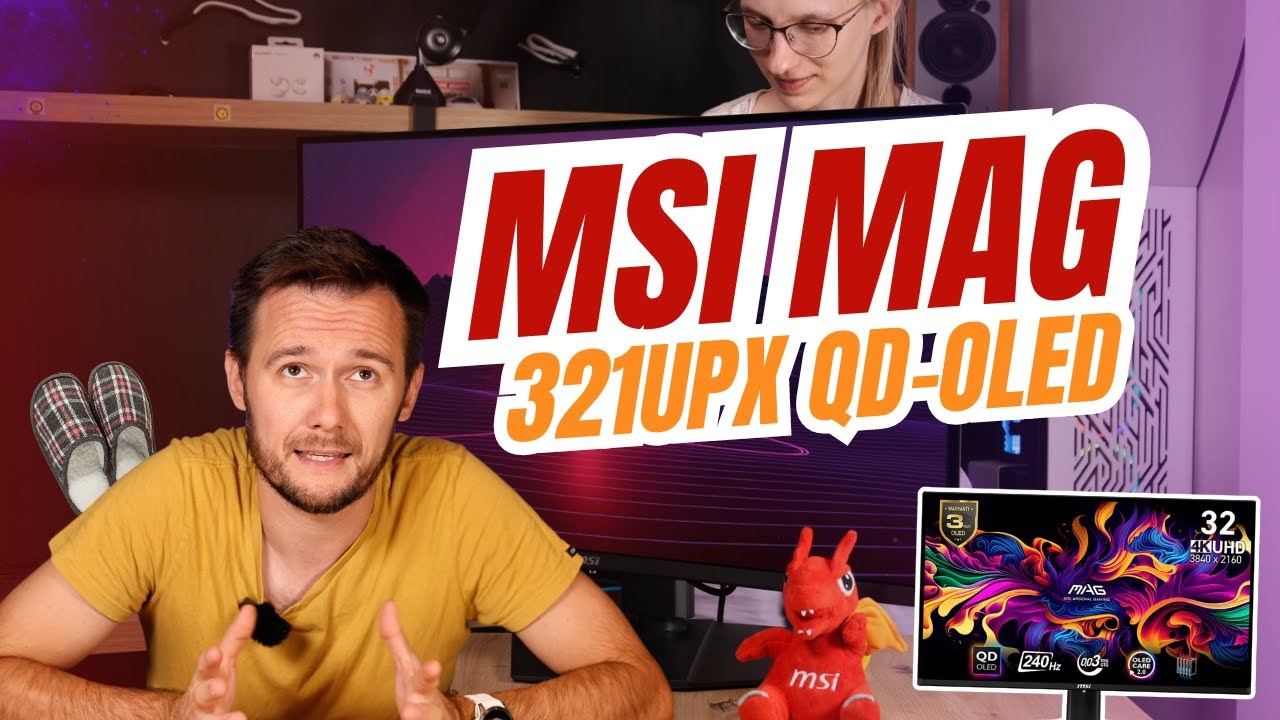Monitor QD-OLED do gier wyrwał mnie z kapci 🖥️ Sprawdzam MSI MAG 321UPX
