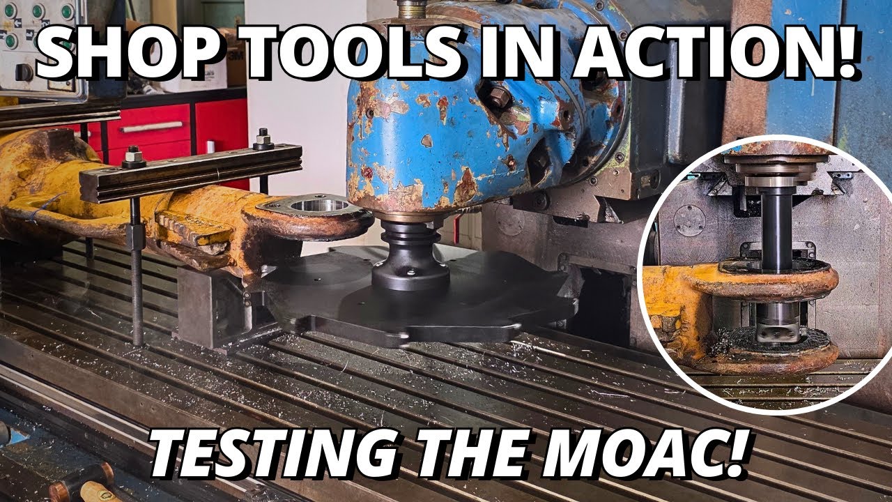 🔧 Shop Made Tools in Action: Using The MOAC on D10 Cylinder Repair! 💪